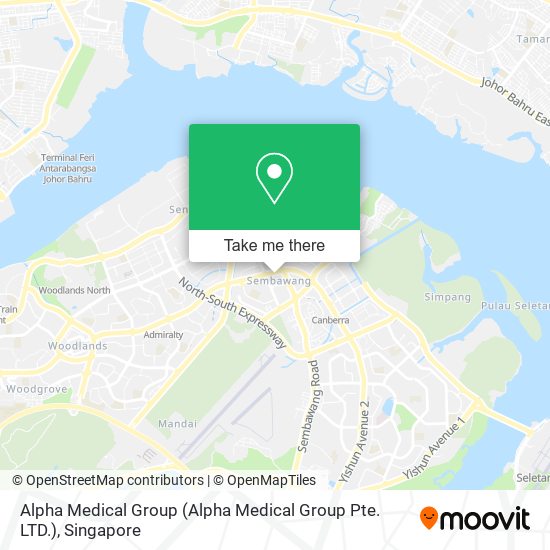 Alpha Medical Group (Alpha Medical Group Pte. LTD.) map