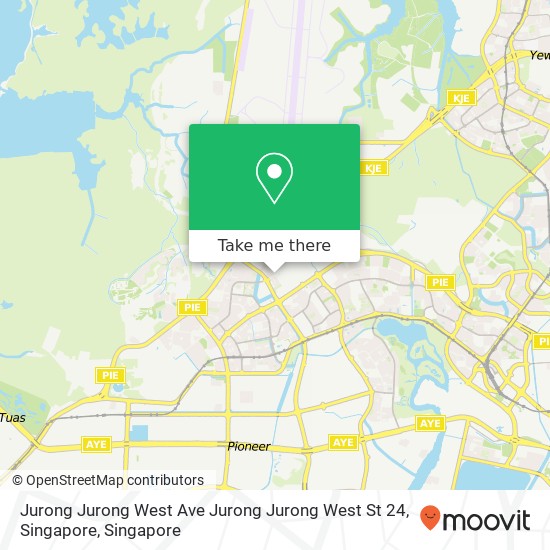 Jurong Jurong West Ave Jurong Jurong West St 24, Singapore地图