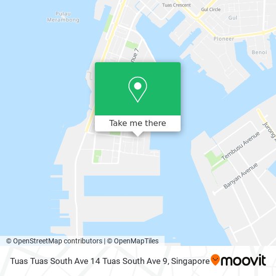 Tuas Tuas South Ave 14 Tuas South Ave 9地图