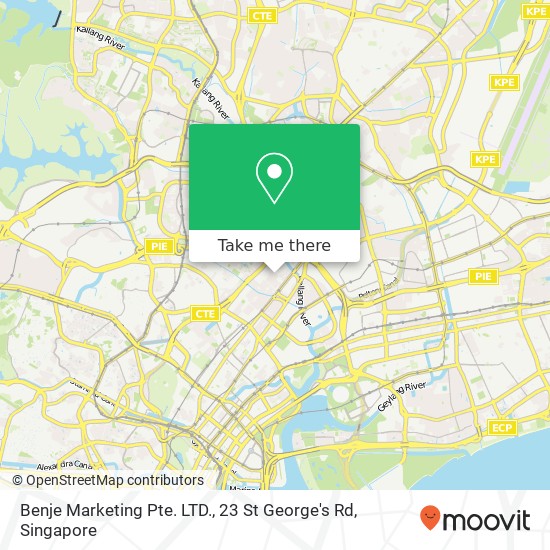 Benje Marketing Pte. LTD., 23 St George's Rd map