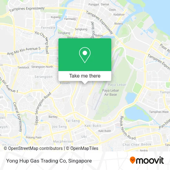 Yong Hup Gas Trading Co map