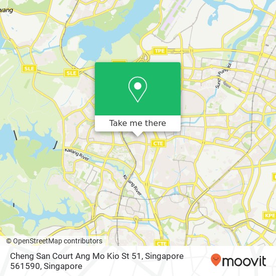 Cheng San Court Ang Mo Kio St 51, Singapore 561590地图