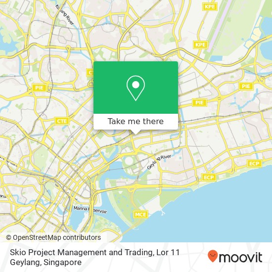 Skio Project Management and Trading, Lor 11 Geylang地图