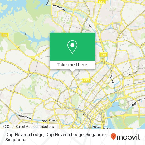 Opp Novena Lodge, Opp Novena Lodge, Singapore map