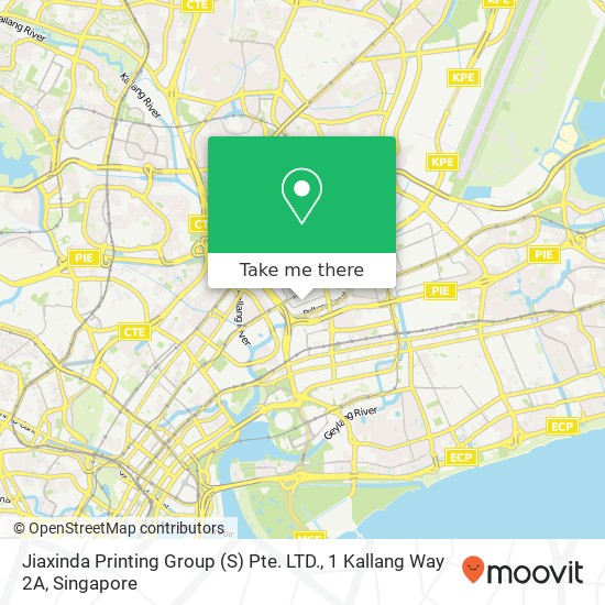 Jiaxinda Printing Group (S) Pte. LTD., 1 Kallang Way 2A map