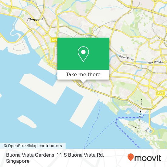 Buona Vista Gardens, 11 S Buona Vista Rd map