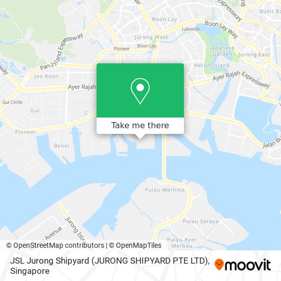 JSL Jurong Shipyard (JURONG SHIPYARD PTE LTD) map