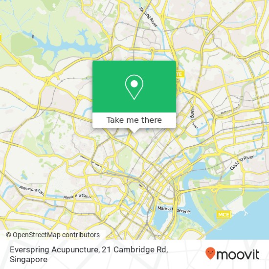 Everspring Acupuncture, 21 Cambridge Rd map