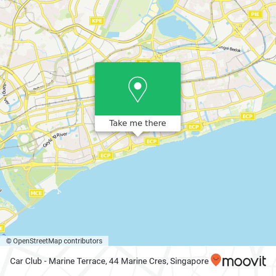 Car Club - Marine Terrace, 44 Marine Cres地图