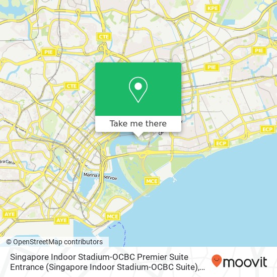 Singapore Indoor Stadium-OCBC Premier Suite Entrance (Singapore Indoor Stadium-OCBC Suite), Singapore 39 map