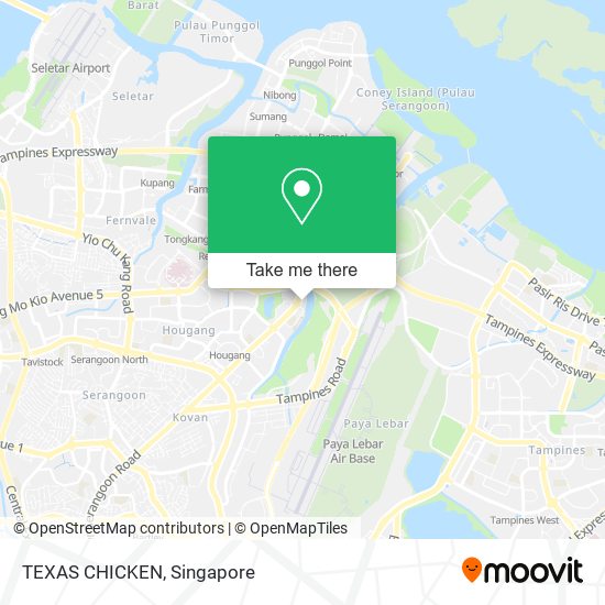 TEXAS CHICKEN地图