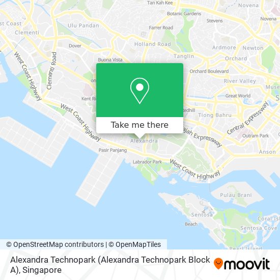 Alexandra Technopark (Alexandra Technopark Block A)地图