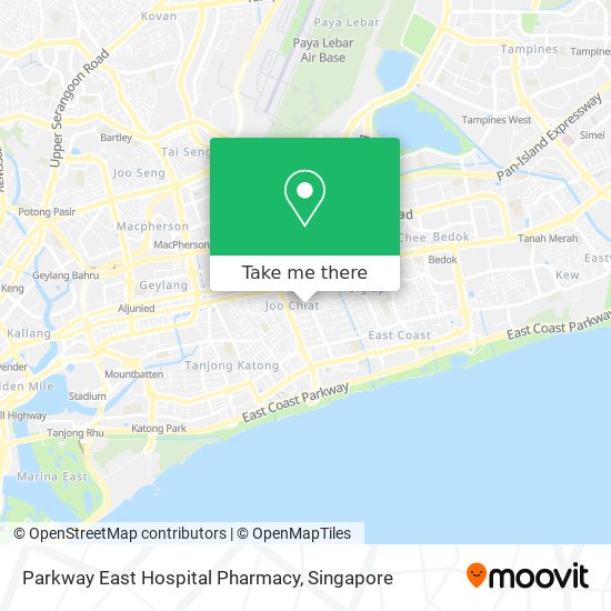 Parkway East Hospital Pharmacy map