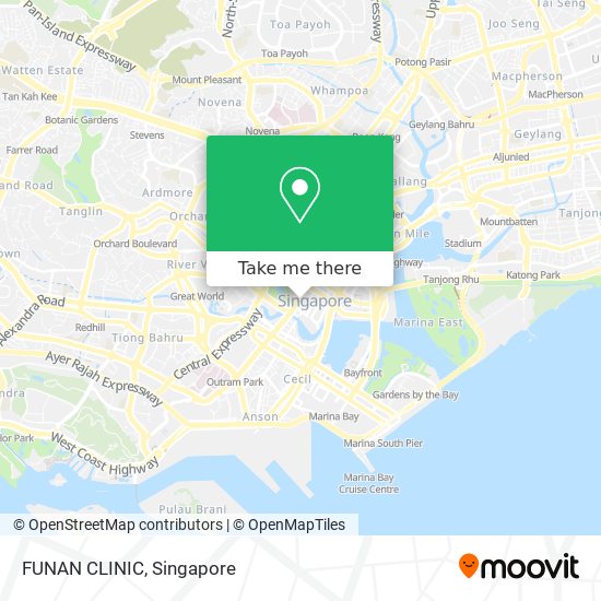 FUNAN CLINIC map