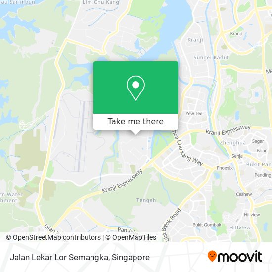 Jalan Lekar Lor Semangka map