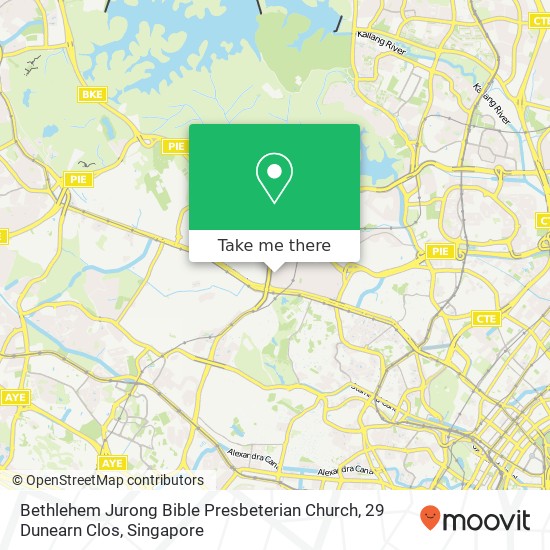 Bethlehem Jurong Bible Presbeterian Church, 29 Dunearn Clos地图