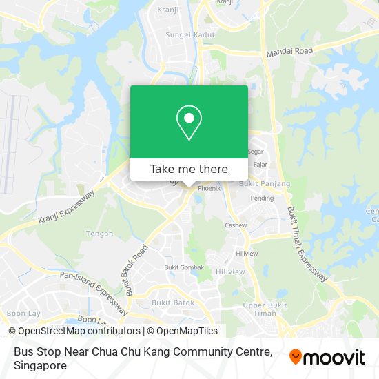 Bus Stop Near Chua Chu Kang Community Centre map