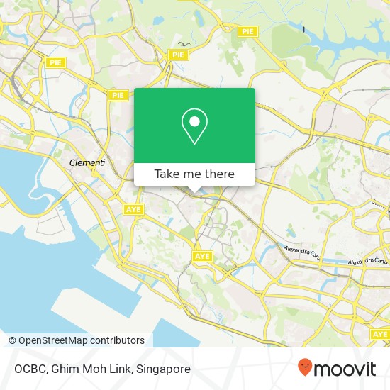 OCBC, Ghim Moh Link map