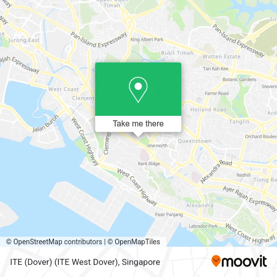 ITE (Dover) (ITE West Dover) map