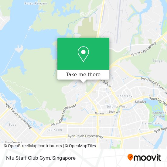 Ntu Staff Club Gym map