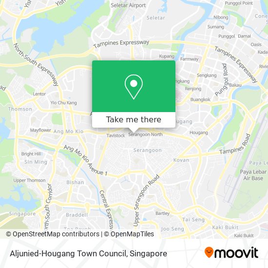 Aljunied-Hougang Town Council地图