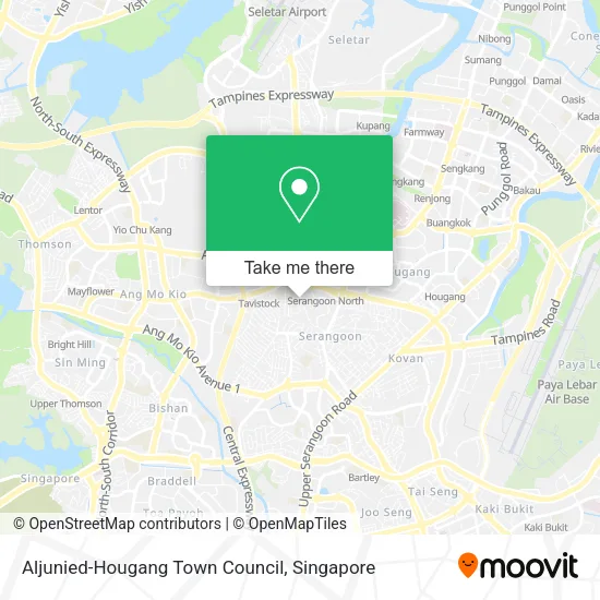Aljunied-Hougang Town Council地图
