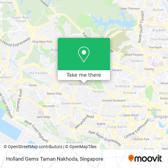 Holland Gems Taman Nakhoda地图