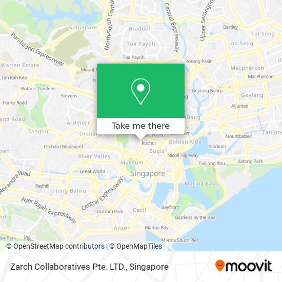 Zarch Collaboratives Pte. LTD. map