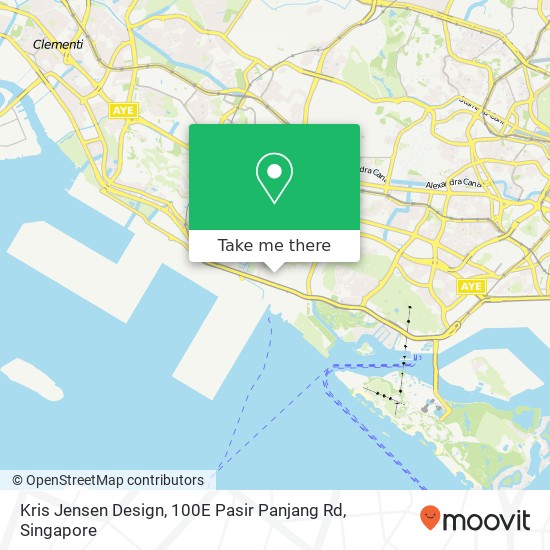 Kris Jensen Design, 100E Pasir Panjang Rd map