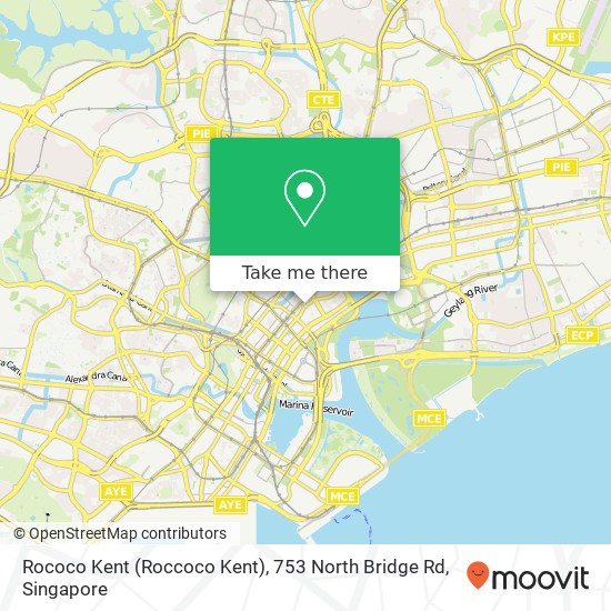 Rococo Kent (Roccoco Kent), 753 North Bridge Rd地图