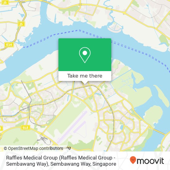 Raffles Medical Group (Raffles Medical Group - Sembawang Way), Sembawang Way map