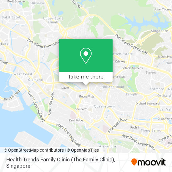 Health Trends Family Clinic (The Family Clinic) map