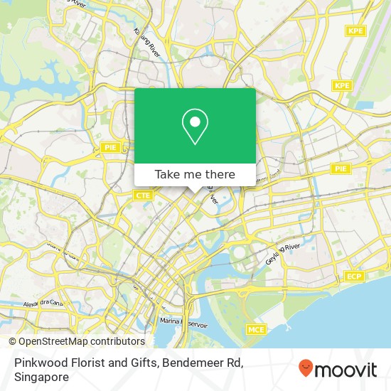 Pinkwood Florist and Gifts, Bendemeer Rd map