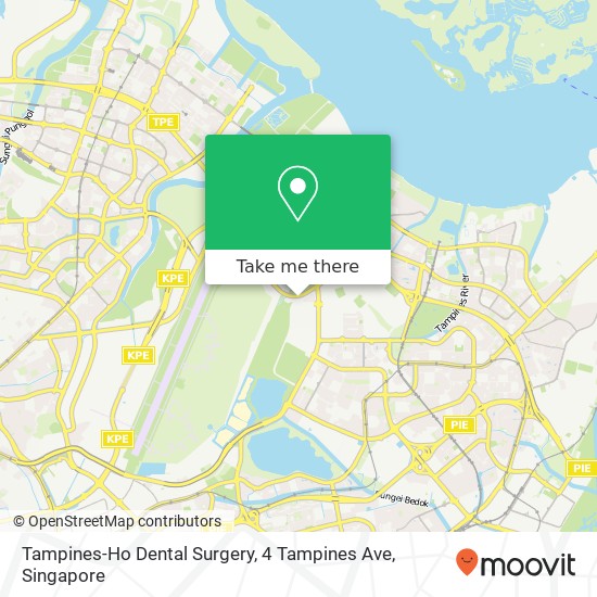 Tampines-Ho Dental Surgery, 4 Tampines Ave map