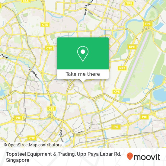Topsteel Equipment & Trading, Upp Paya Lebar Rd map