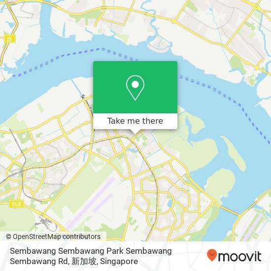 Sembawang Sembawang Park Sembawang Sembawang Rd, 新加坡地图