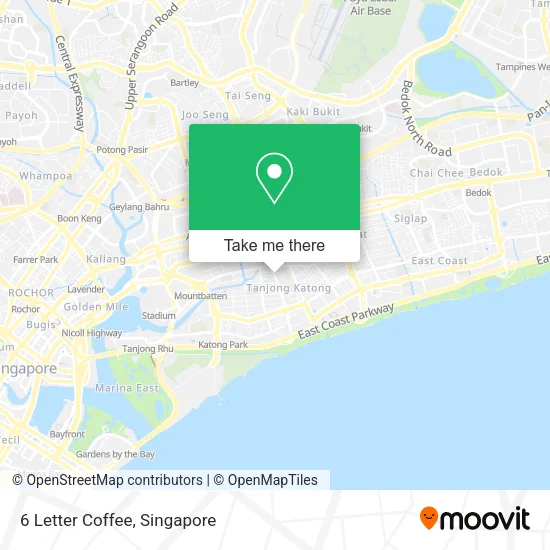 6 Letter Coffee map