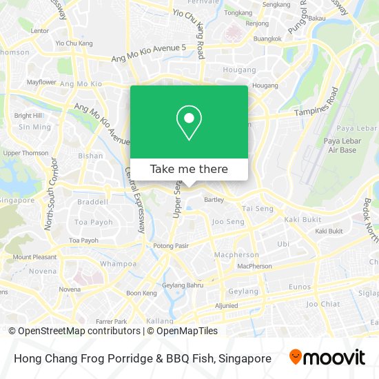 Hong Chang Frog Porridge & BBQ Fish map