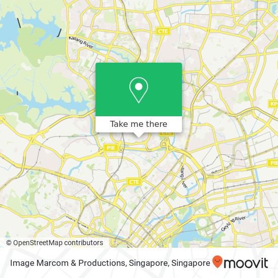 Image Marcom & Productions, Singapore map