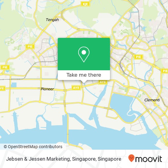 Jebsen & Jessen Marketing, Singapore地图