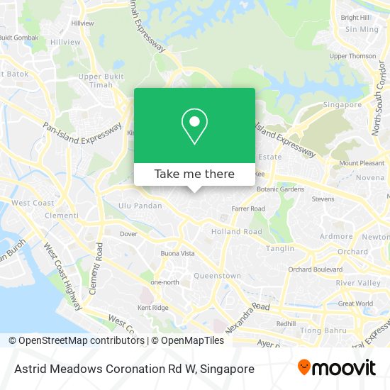 Astrid Meadows Coronation Rd W map