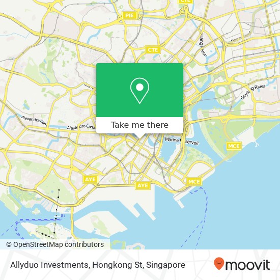 Allyduo Investments, Hongkong St地图