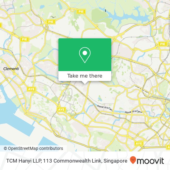 TCM Hanyi LLP, 113 Commonwealth Link map