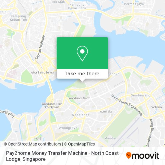 Pay2home Money Transfer Machine - North Coast Lodge map