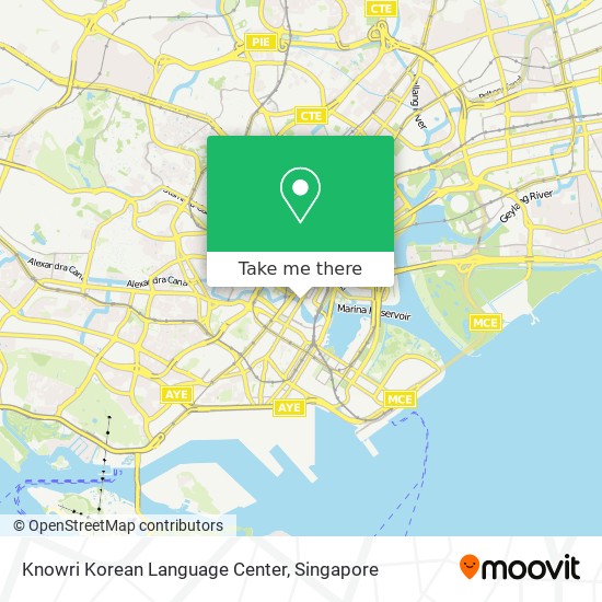 Knowri Korean Language Center map