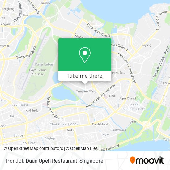 Pondok Daun Upeh Restaurant map