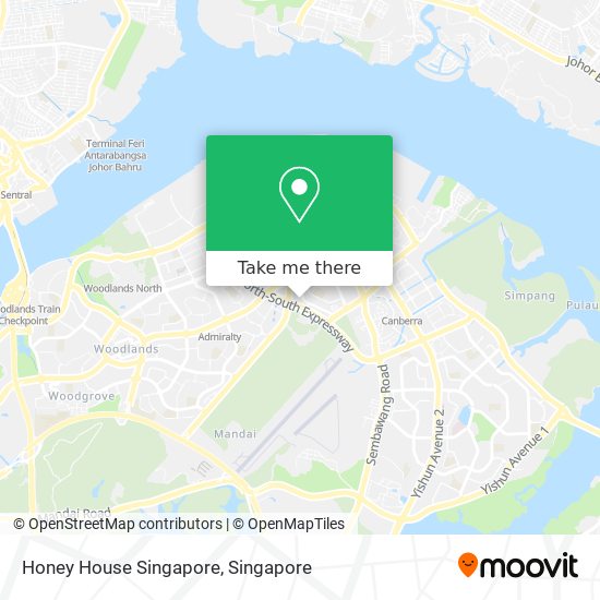 Honey House Singapore地图