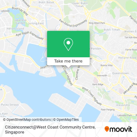 Citizenconnect@West Coast Community Centre map