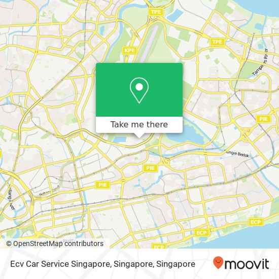 Ecv Car Service Singapore, Singapore地图