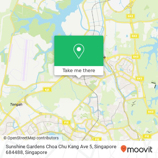 Sunshine Gardens Choa Chu Kang Ave 5, Singapore 684488 map